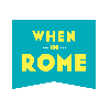 Whenin Rome Wine vinoWhenin Rome Wine Logo